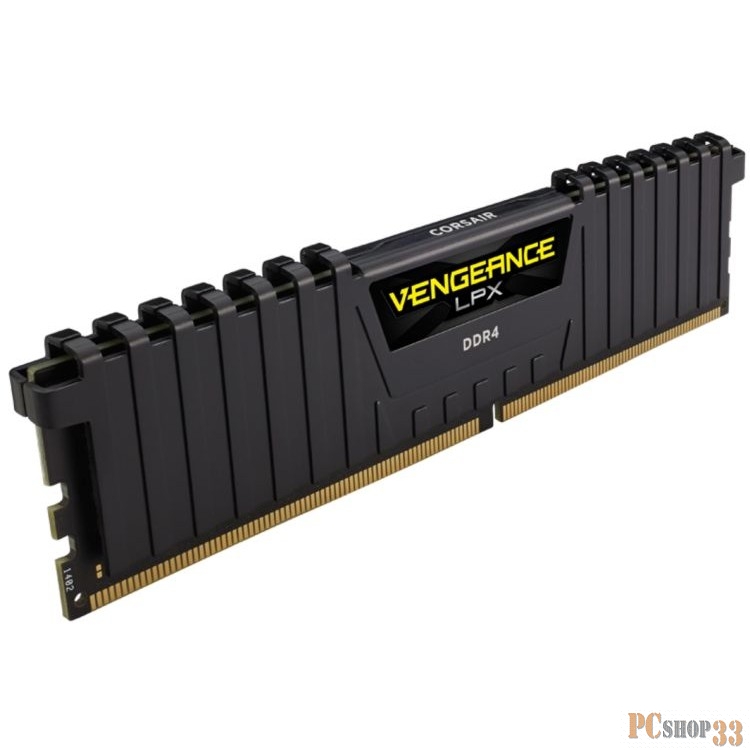 Память DDR4 2x8Gb 3200MHz Corsair CMK16GX4M2E3200C16 Vengeance LPX RTL PC4-25600 CL16 DIMM 288-pin 1.35В Intel