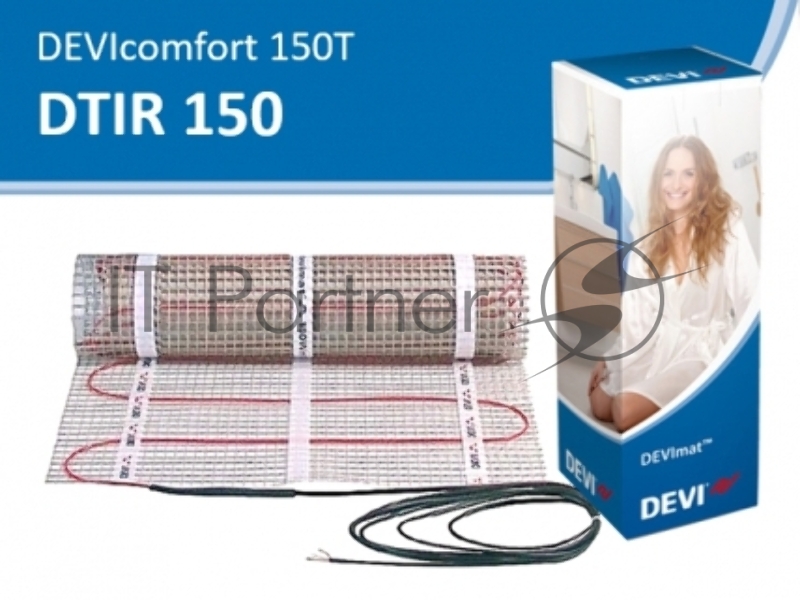 Комплект Теплый пол (мат) DEVIcomfort 150T (DTIR-150) 900Вт 0.5х12м 6кв.м DEVI 83030578