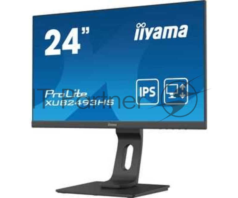 Монитор Iiyama 23.8 ProLite XUB2493HS-B4 черный IPS LED 16:9 HDMI M/M матовая HAS Pivot 250cd 178гр/178гр 1920x1080 D-Sub DisplayPort FHD 4.8кг