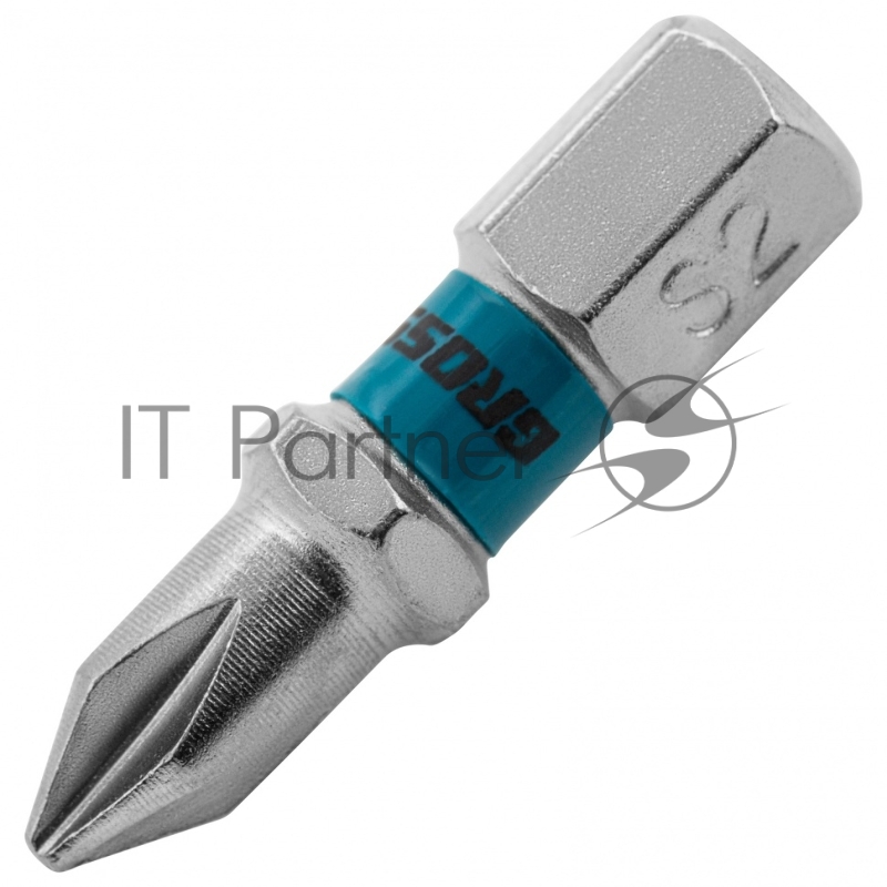 Набор бит GROSS РН1x25, сталь S2, 2шт // 11349