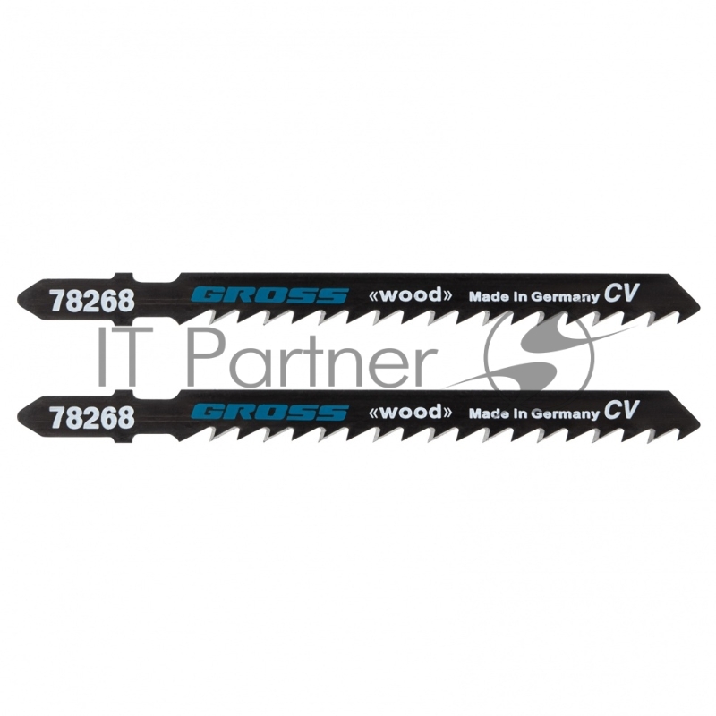 Полотна для электролобзика GROSS по дереву, 2 шт.( 3104 - T144D ) // 78268