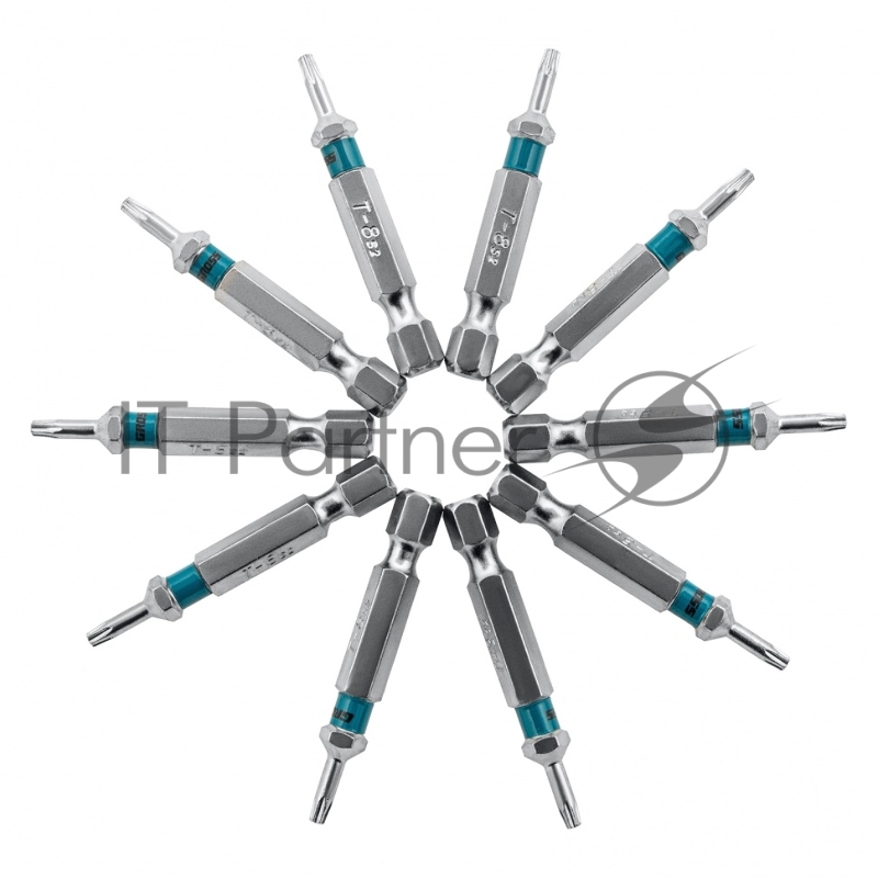 Набор бит GROSS TORX 8x50, сталь S2, 10 шт //GROSS 11467