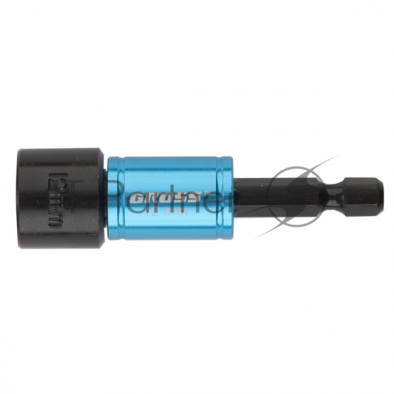 Бита с торцевой GROSS головкой, магнит. Nut-Driver, 12 мм, S2//Gross 11621