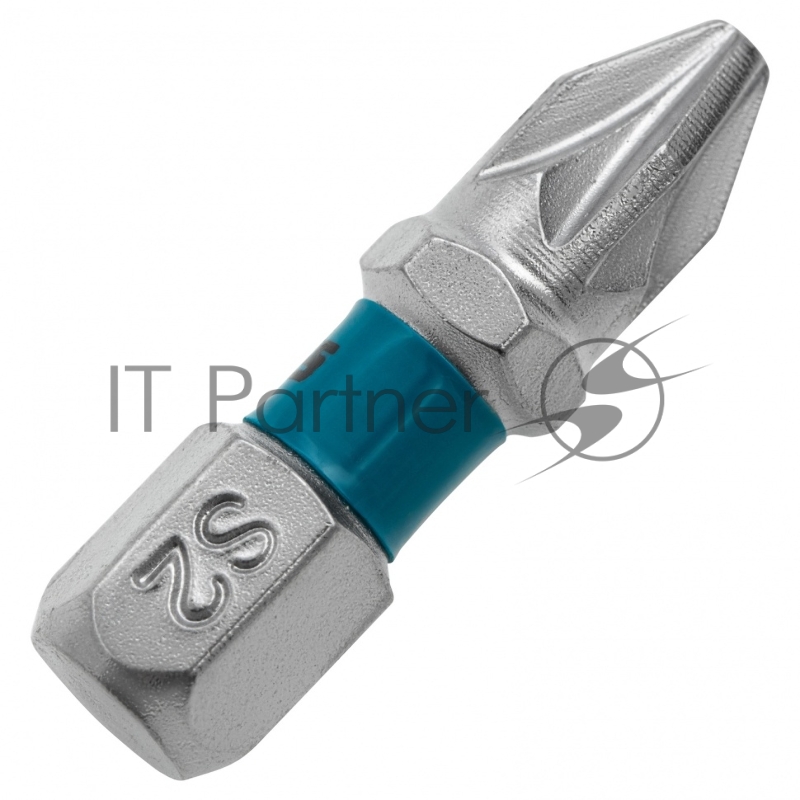 Набор бит GROSS РZ2x25, сталь S2, 10шт // 11340