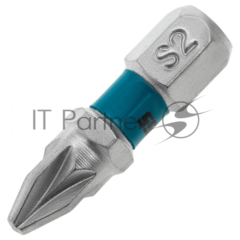 Набор бит GROSS РZ2x25, сталь S2, 10шт // 11340