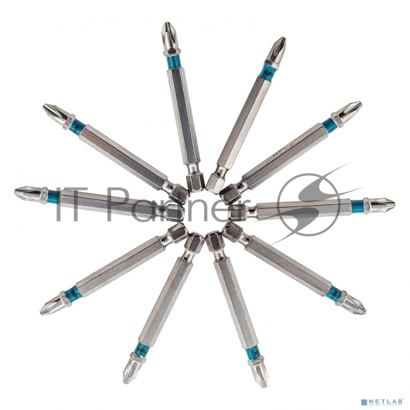 Набор бит GROSS РН2x70, сталь S2, 10шт GROSS 11378