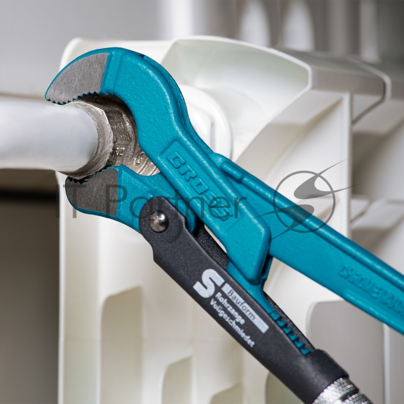 Ключ трубный GROSS рычажный, №0, 0,5, цельнокованый, CrV, тип - S// GROSS 15610