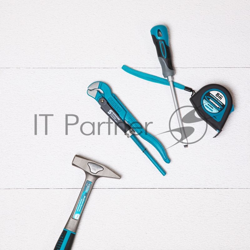 Ключ трубный GROSS рычажный, №0, 0,5, цельнокованый, CrV, тип - S// GROSS 15610