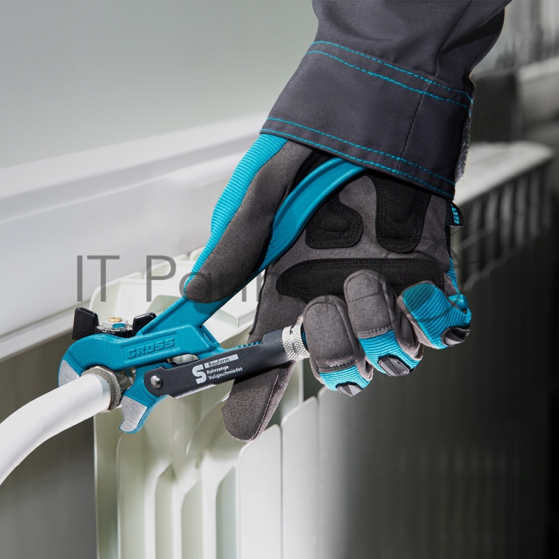 Ключ трубный GROSS рычажный, №0, 0,5, цельнокованый, CrV, тип - S// GROSS 15610