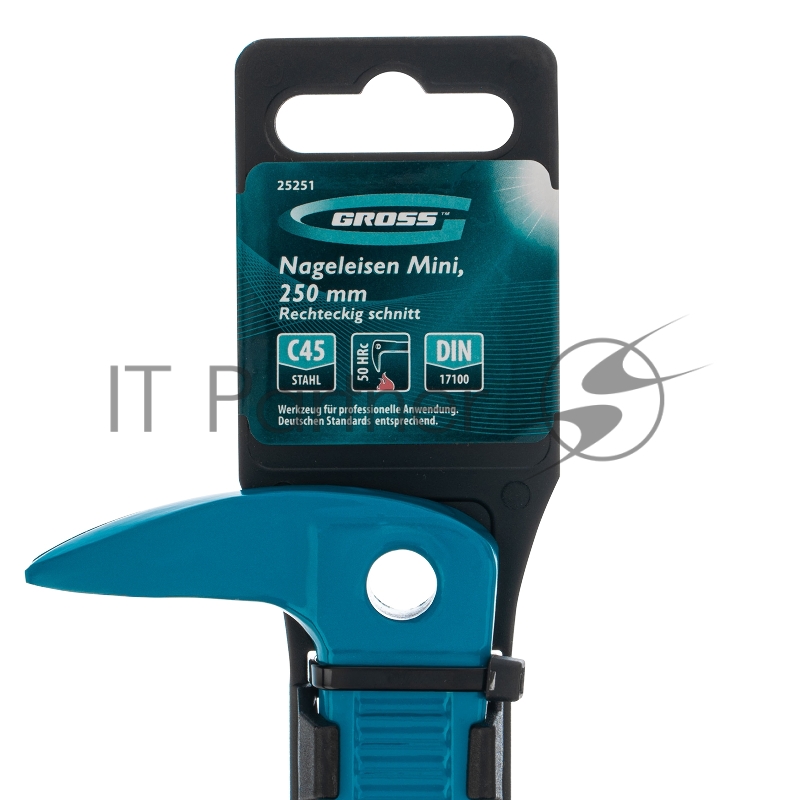 Лом-гвоздодёр GROSS мини, 250x21x9мм 25251