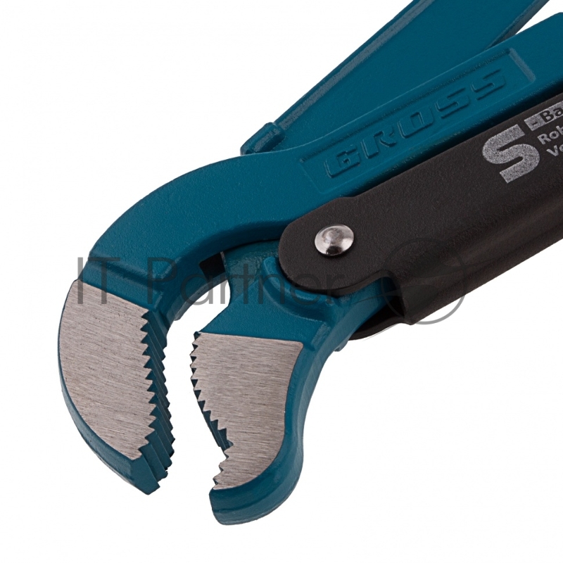 Ключ трубный рычажный GROSS , №3, 2, цельнокованый, CrV, тип - S// 15615