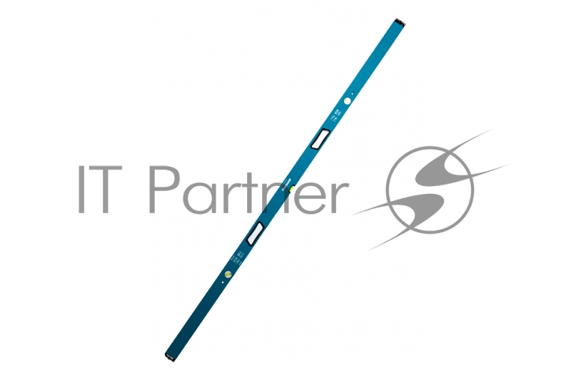 Уровень алюминиевый GROSS , 2000 мм, усиленный с ударопрочными заглушками, рукоятки, 3 глазка// 34340