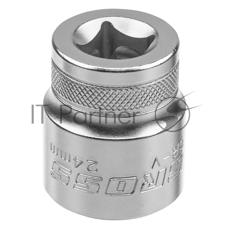 Набор торцевых GROSS головок, трещотка 120 зубьев, 36 предметов 14144