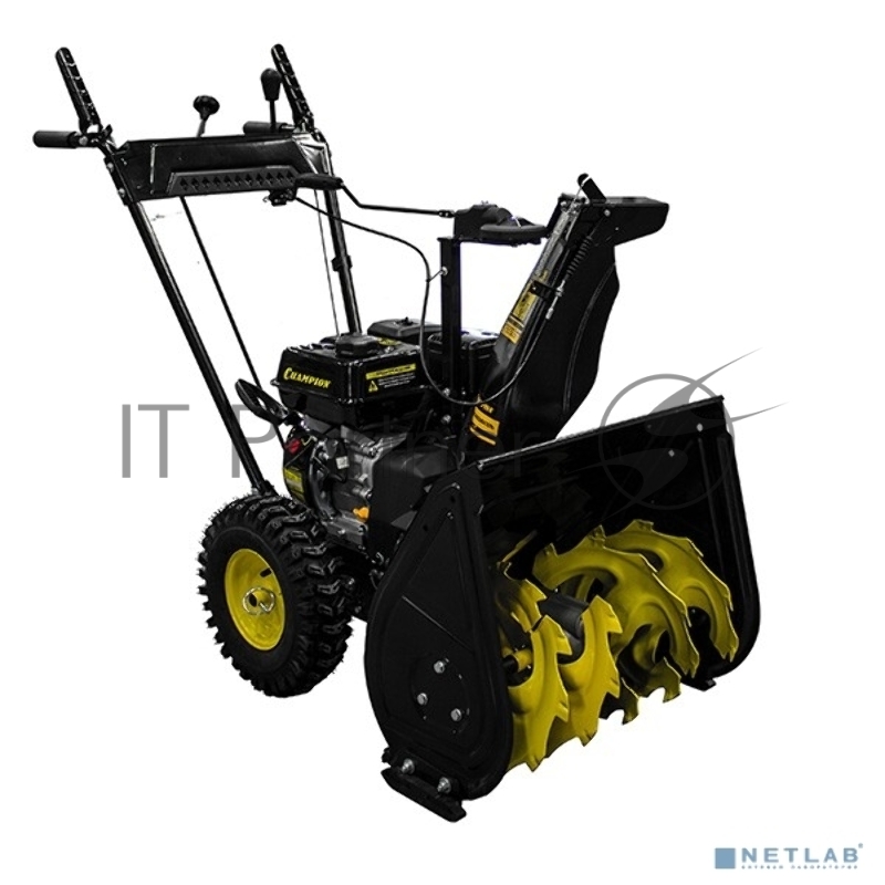 Снегоуборщик CHAMPION ST655 { 6,5лс 56см 6F/2R колеса 3,6л 57кг руч.стартер }
