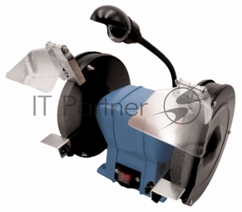 Точильный станок WILLMARK BG400W ( 400 Вт, подсветка, 2950 об/мин.,заточной круг: 200х200х16мм)