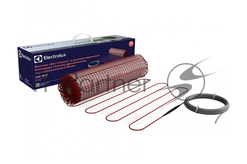 Комплект Теплый пол (мат) двужил. 150Вт/кв.м 150Вт 3кв.м 450Вт ECO Mat EEM 2-150-3 Electrolux НС-1105886