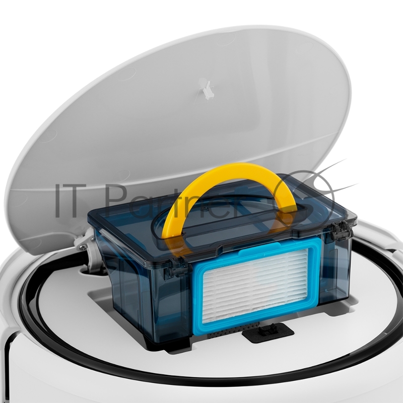 Пылесос-робот Kitfort КТ-518 20Вт белый/черный