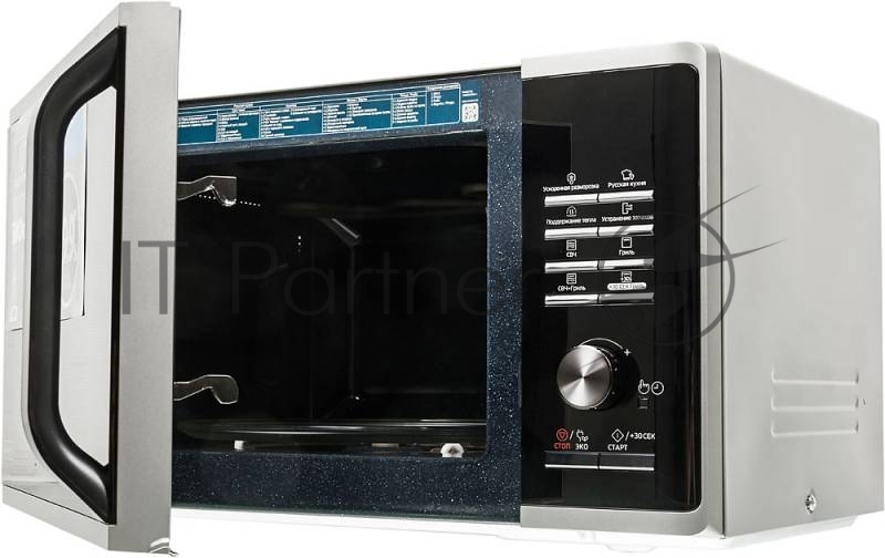 Микроволновая Печь Samsung MG23K3515AS 23л. 800Вт серебристый/черный