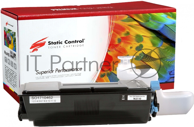 Картридж лазерный Static Control 002-08-LLK3100 черный (12500стр.) для Kyocera TK-3100