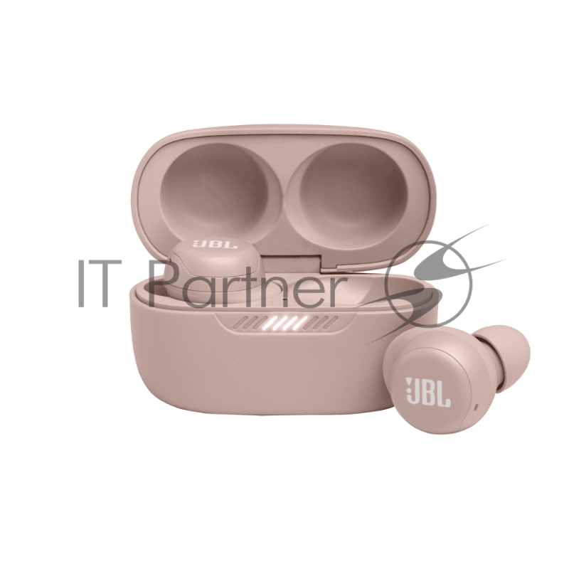 Наушники-гарнитура (вкладыши) JBL Live Free NC+ TWS, розовый