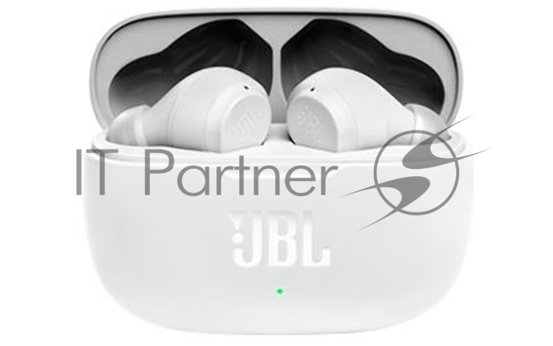 Наушники-гарнитура (вкладыши) JBL Wave 200TWS, белый