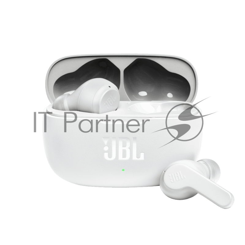 Наушники-гарнитура (вкладыши) JBL Wave 200TWS, белый