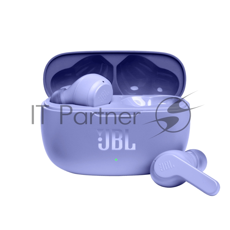 Наушники-гарнитура JBL Wave 200TWS (вкладыши), фиолетовый