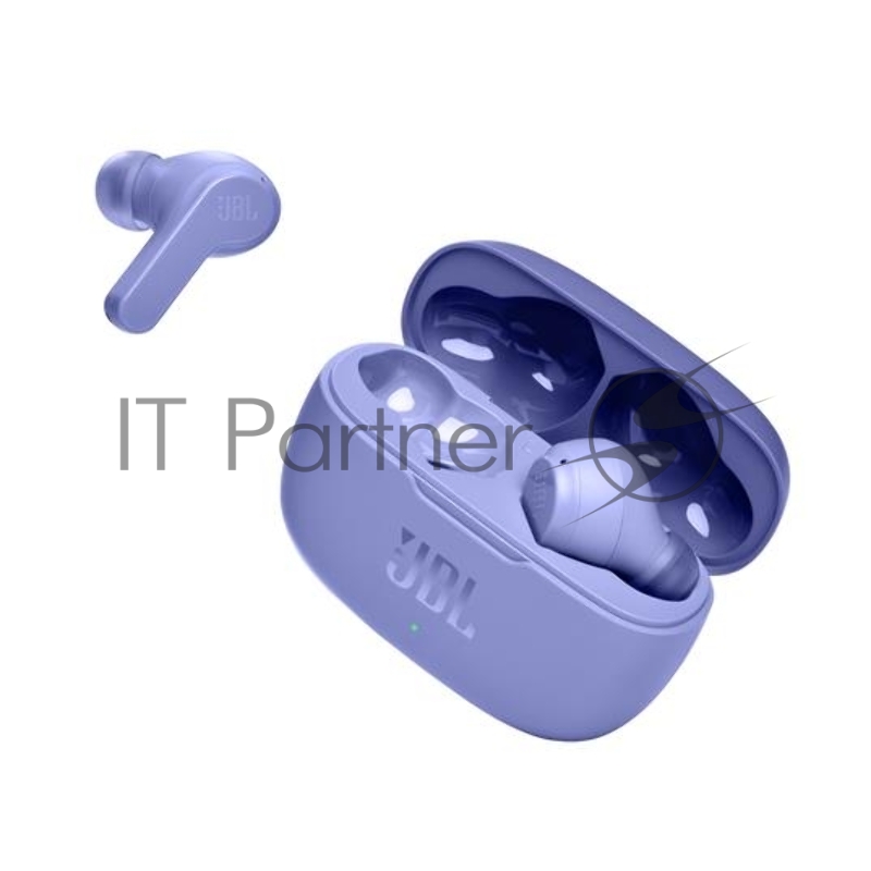 Наушники-гарнитура JBL Wave 200TWS (вкладыши), фиолетовый