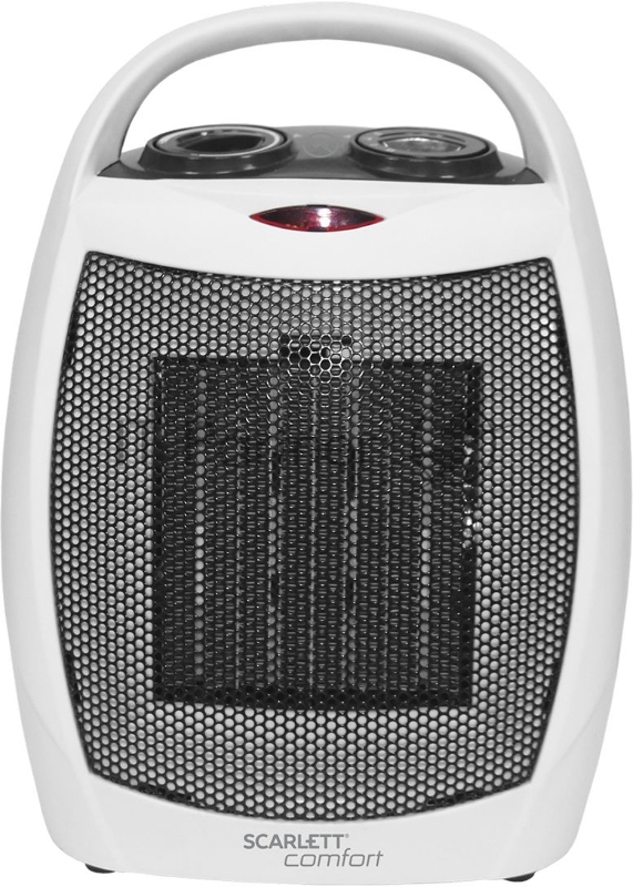 Тепловентилятор Scarlett SC-FH1.512MC 1500Вт белый/серый