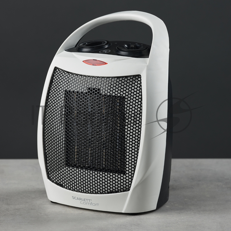 Тепловентилятор Scarlett SC-FH1.512MC 1500Вт белый/серый