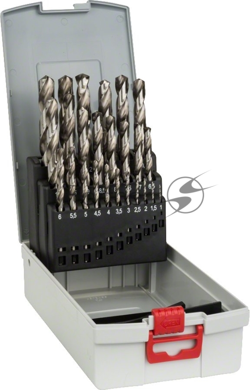 Набор сверл Bosch Pro Boxes HSS 23 Pro Box HSS-G 135°, 25 tlg. 1, 0–13, 0 mm 2608587017
