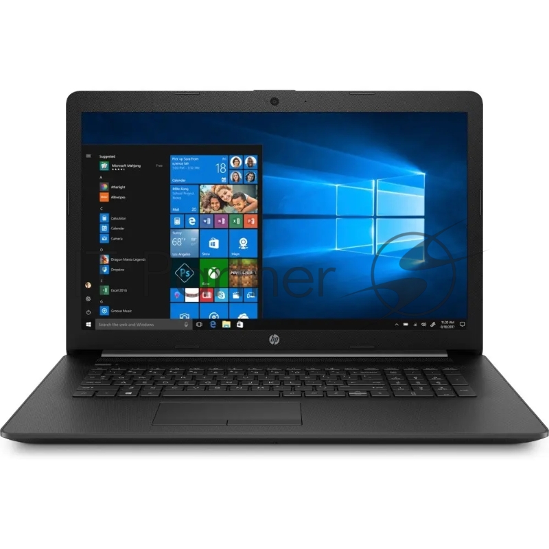 Ноутбук HP17-cn0091ur 17.3/Intel Pentium Silver N5030(1.1Ghz)/8192Mb/256PCISSD UHD Graphics/Cam/WiFi/41WHr/war 1y/Jet black/WinHome