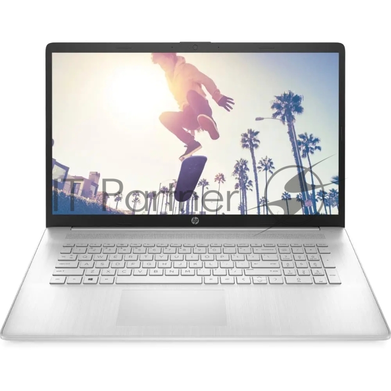 Ноутбук HP17-cn0095ur 17.3/Intel Pentium Silver N5030/8192Mb/256PCISSDGb/noDVD UHD Graphics/Cam/WiFi/41WHr/war 1y/Jet black/FreeDOS