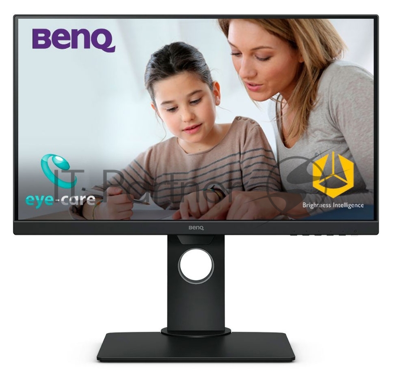 Монитор 23.8 BenQ GW2480T Black с поворотом экрана (IPS, 1920x1080, 5 ms, 178°/178°, 250 cd/m, 20M:1, +HDMI 1.4, +Displ
