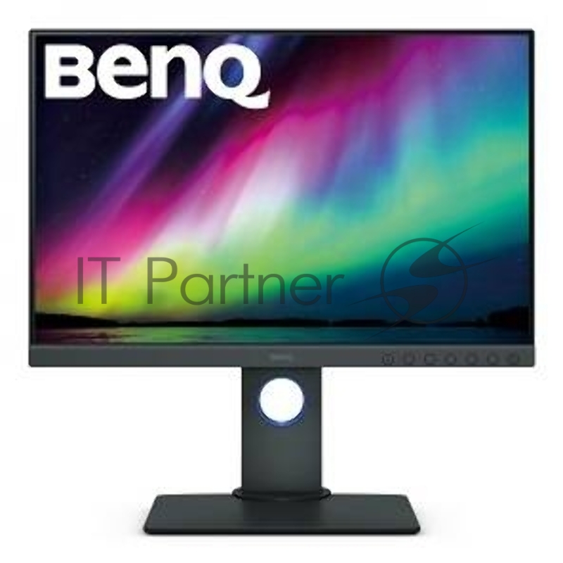 Монитор Benq 24.1 SW240 черный IPS LED 16:10 DVI HDMI матовая HAS Pivot 250cd 1920x1200 DisplayPort FHD USB