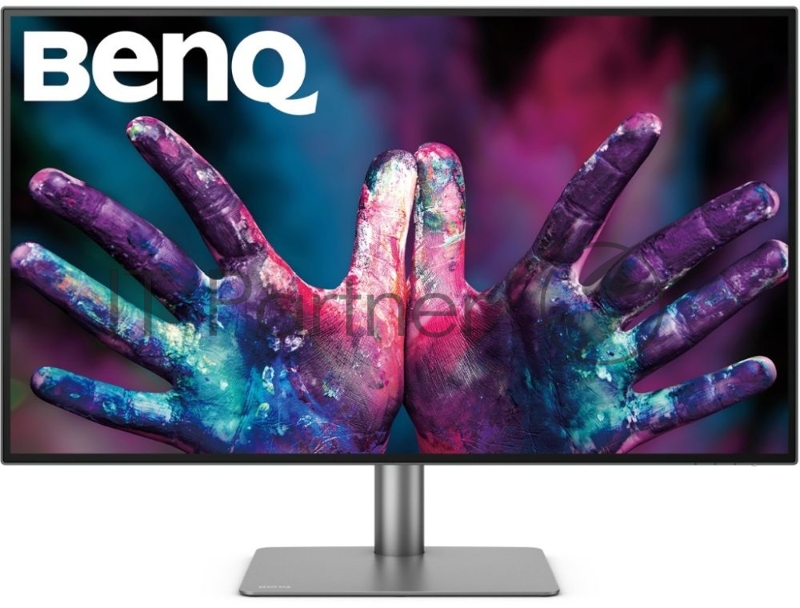 Монитор BENQ 32 PD3220U IPS 16:9 4K 3840x2160 5ms 1300:1 250cd/m2 178/178 20M:1 Thounderbolt3x2 2*HDMI DP USB-C USB 3.0x4 Speakers HAS Pivot Black/Silver