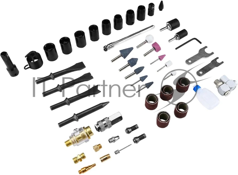 Набор пневмоинструмента и аксессуаров DEKO DKPT61 Premium 61 предмет в чемодане (018-1105)