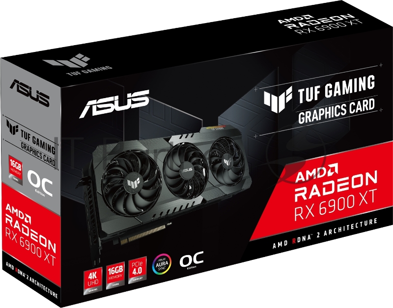 Видеокарта ASUS TUF GAMING Radeon RX 6900 XT 16GB (TUF-RX6900XT-O16G-GAMING)