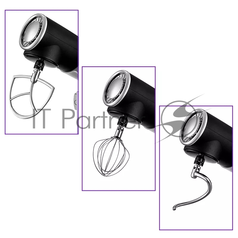 Миксер планетарный Kitfort КТ-3038-1 1500Вт черный