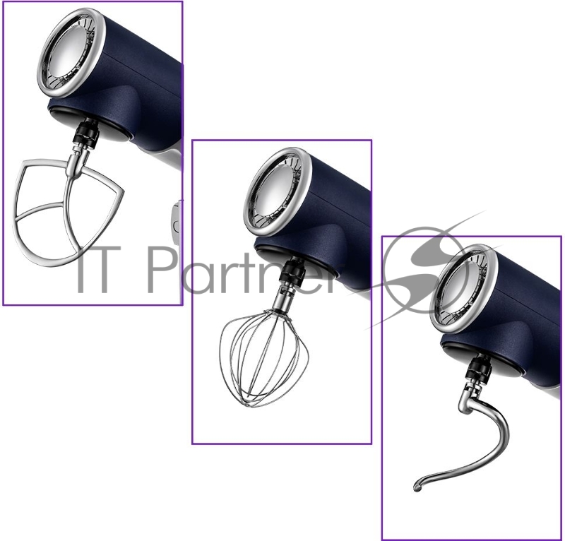 Миксер планетарный Kitfort КТ-3038-2 1500Вт синий