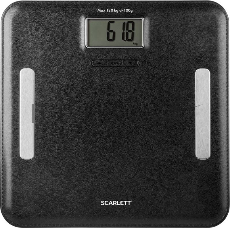 Весы напольные электронные Scarlett SC-BS33ED81 макс.180кг черный