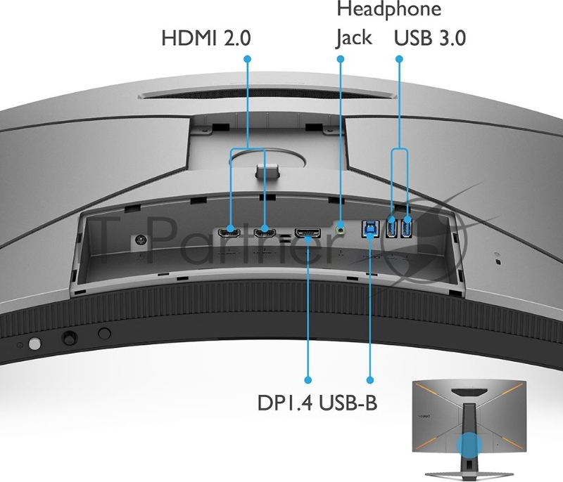 Монитор 32W LED MONITOR EX3210R METALLIC GREY