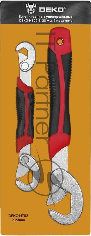 Набор гаечных ключей Deko HT02 2 предмета