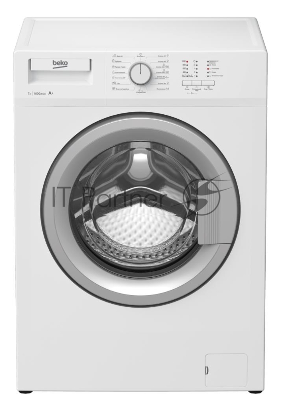Стиральная машина BEKO WDN 73511 XSW, максимальная загрузка 7кг., скорость отжима 1000 об/мин. 15 программ. LED индикация, Материал барабана: нержавеющая сталь, Объем барабана: 50л, Легко открывающийся люк, Автоматический контроль уровня воды.