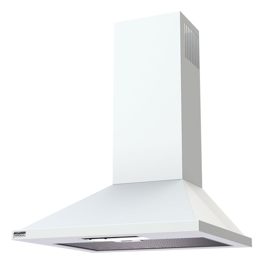 Вытяжка KRONA Bella 500 белый, управление: кнопочное (1 мотор)