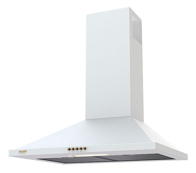 Вытяжка KRONA Bella 500 белый, управление: кнопочное (1 мотор)