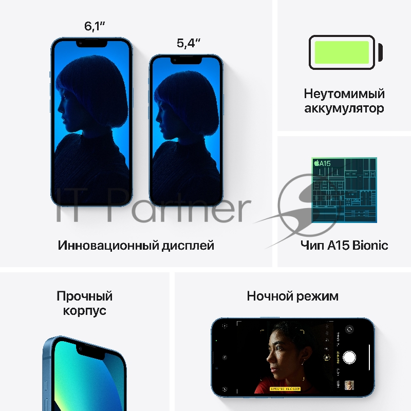 Apple iPhone 13 (6,1) 256GB Blue