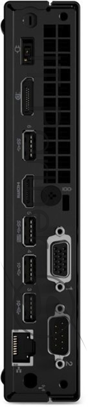 Компьютер Lenovo ThinkCentre Tiny M70q-2 slim i5 11400T (1.3) 8Gb SSD512Gb/UHDG 730 Windows 10 Professional 64 GbitEth WiFi BT 65W клавиатура мышь черный