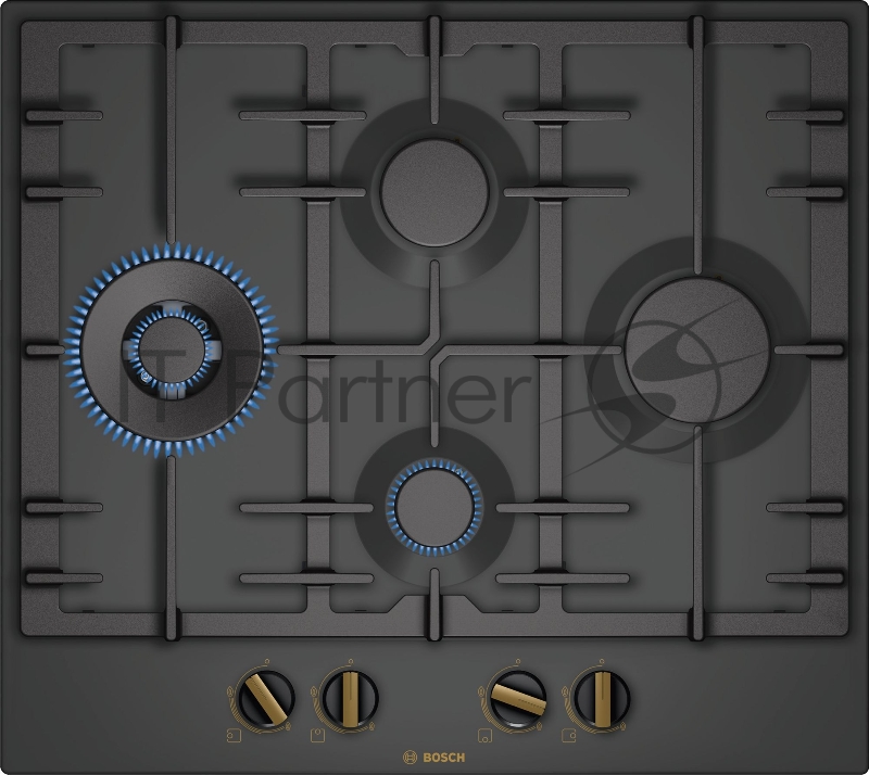 Варочная поверхность газовая BOSCH PCI6B3B90R