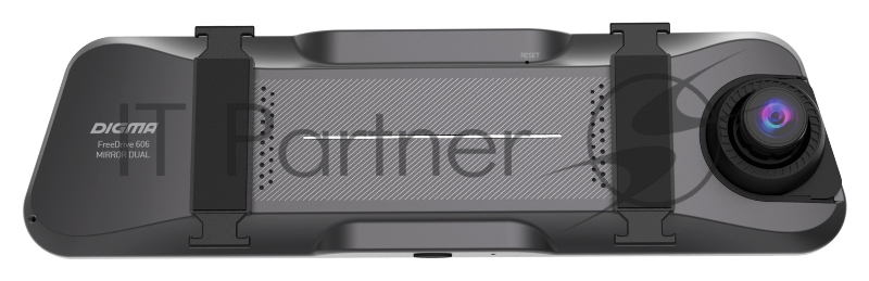 Видеорегистратор Digma FreeDrive 606 MIRROR DUAL черный 2Mpix 1080x1920 1080p 170гр. GP6247